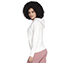 SKECHERS MAGNOLIA DREAMS PO, WHITE/SILVER Apparel Bottom View