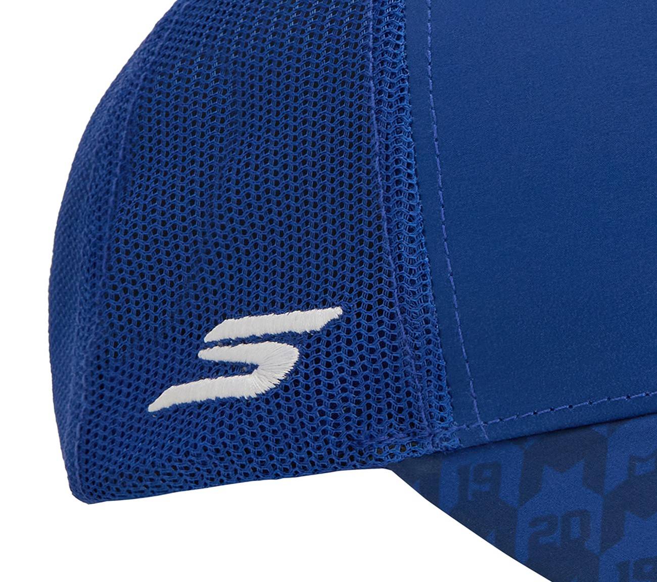 MI TRUCKER CAP, ROYAL/BLUE