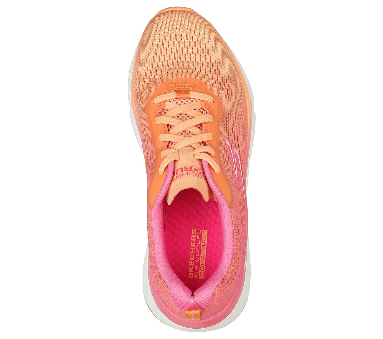 MAX CUSHIONING ELITE - DESTIN, PINK/ORANGE Footwear Top View