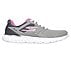GO RUN 400, CHARCOAL/HOT PINK Footwear Right View