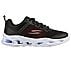 GO RUN VORTEX - STORM, BLACK/RED Footwear Right View