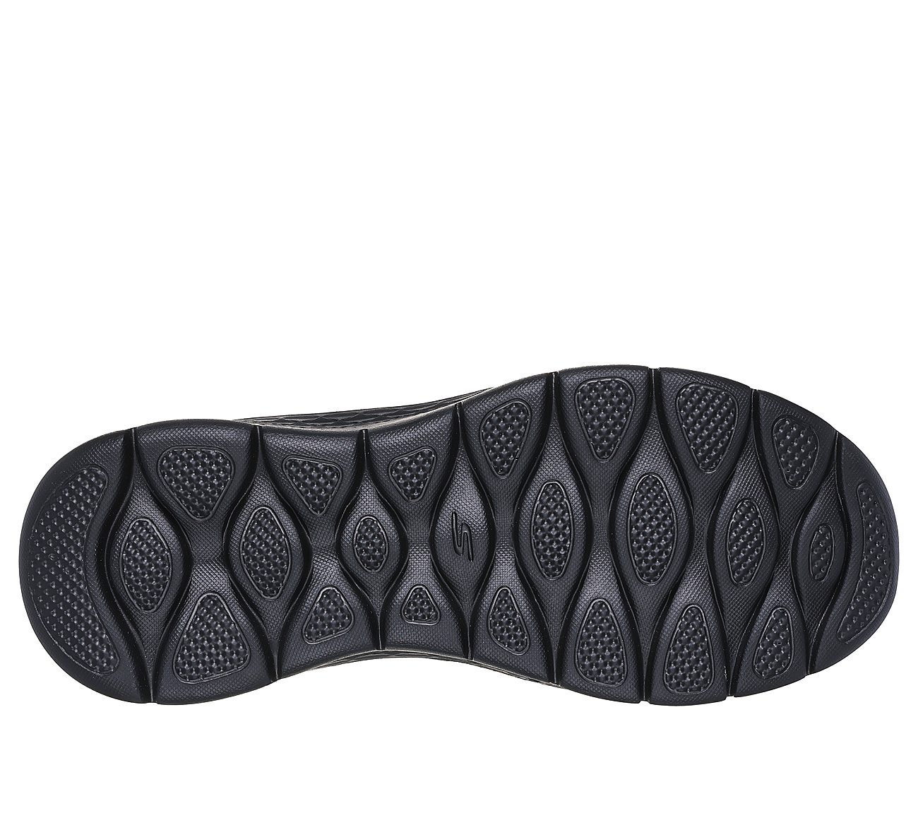 GO WALK FLEX - RELISH, BBLACK Footwear Bottom View