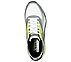 SKECH-AIR EXTREME V2, WHITE/BLACK/LIME Footwear Top View