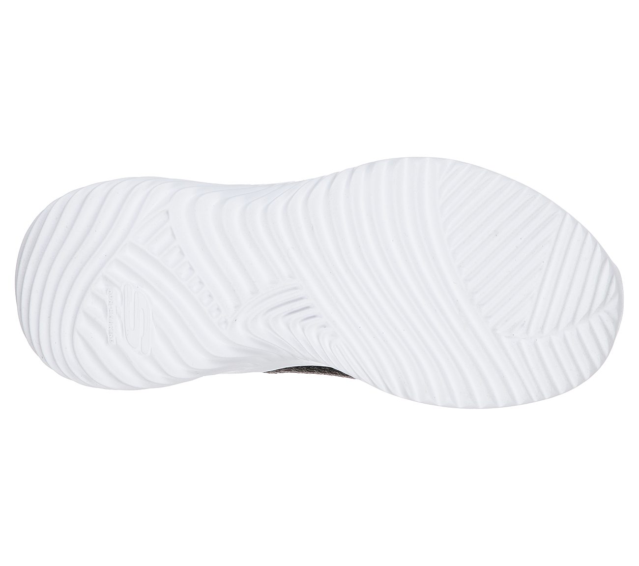 BOUNDER -, BLACK/BLUE/LIME Footwear Bottom View