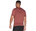 GODRI CHARGE T-SHIRT, DDARK BROWN Apparel Top View