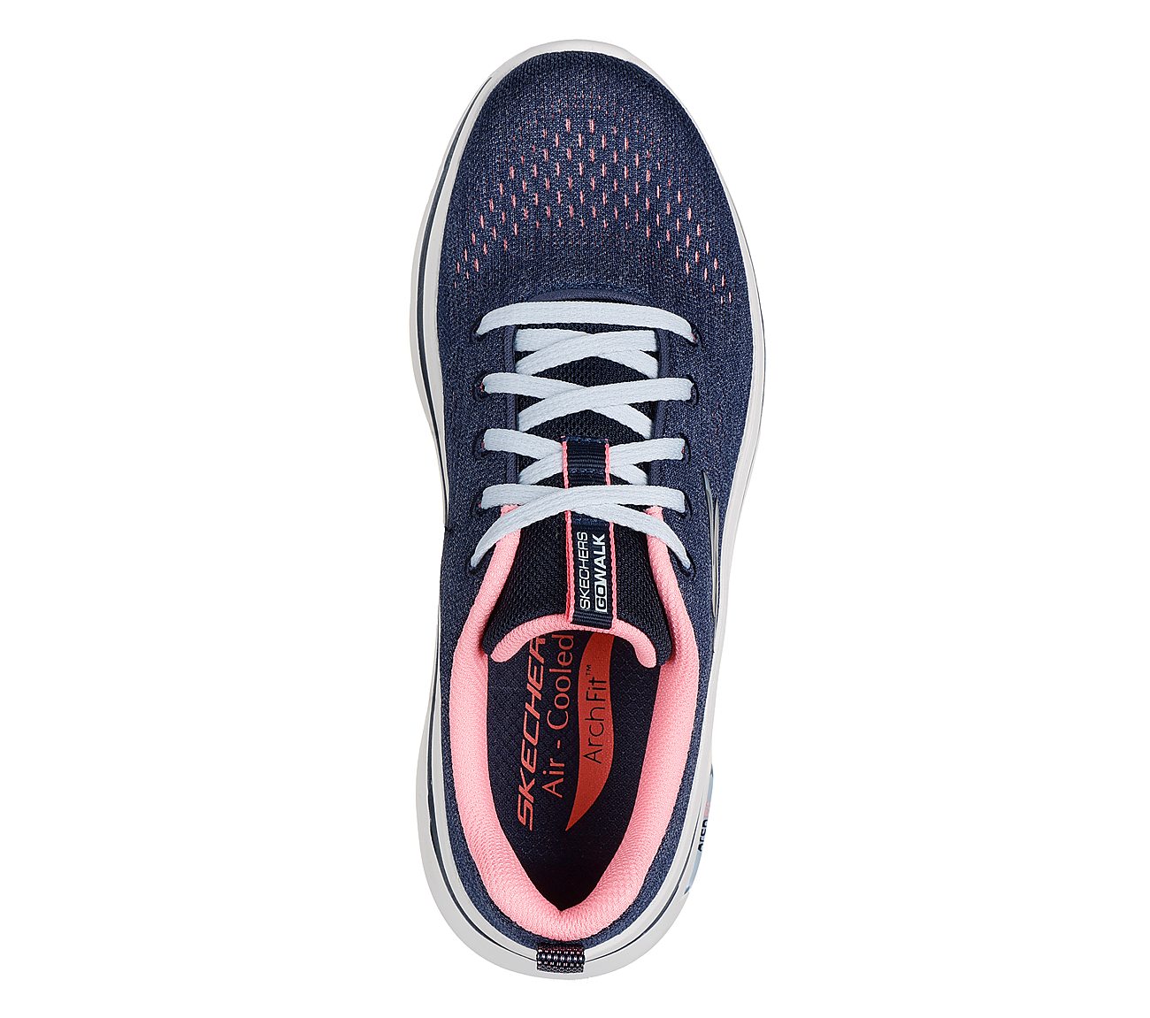 GO WALK ARCH FIT 2.0 - VIVID, NAVY/HOT PINK