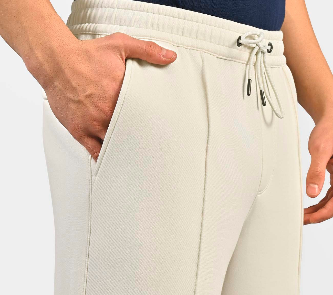 PERFORMANCE TRACK PANT, NATURAL/GREY Apparel Right View