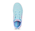 GO RUN 650 - FIREY COLORS, AQUA/PINK Footwear Top View