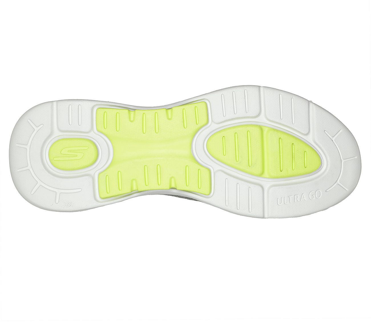 GO WALK ARCH FIT-LINEAR AXIS, OOLIVE Footwear Bottom View