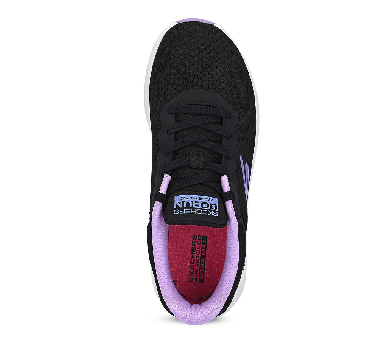 GO RUN ELEVATE, BLACK / LAVENDER