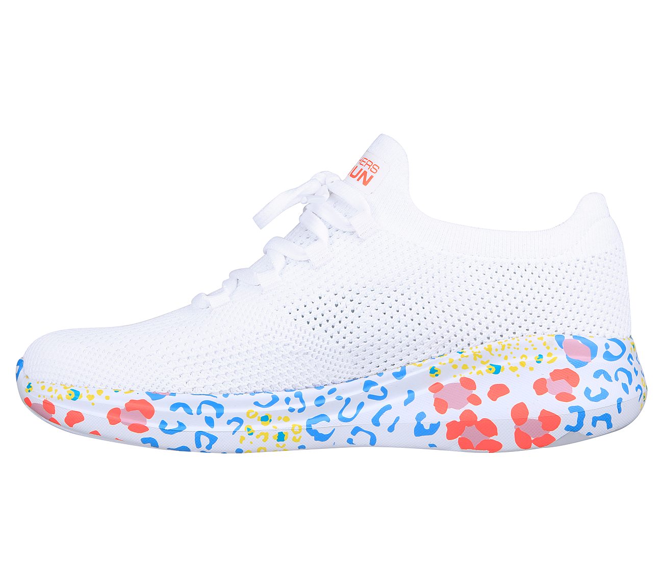 GO RUN FAST - URBAN PARADISE, WHITE/MULTI Footwear Left View