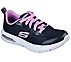 DYNA-AIR-JUMP BRIGHTS, NAVY/LAVENDER Footwear Lateral View