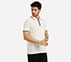 MULTI TONE TIPPING POLO, WHITE