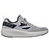 GO RUN ELEVATE, GRAY/NAVY Footwear Lateral View