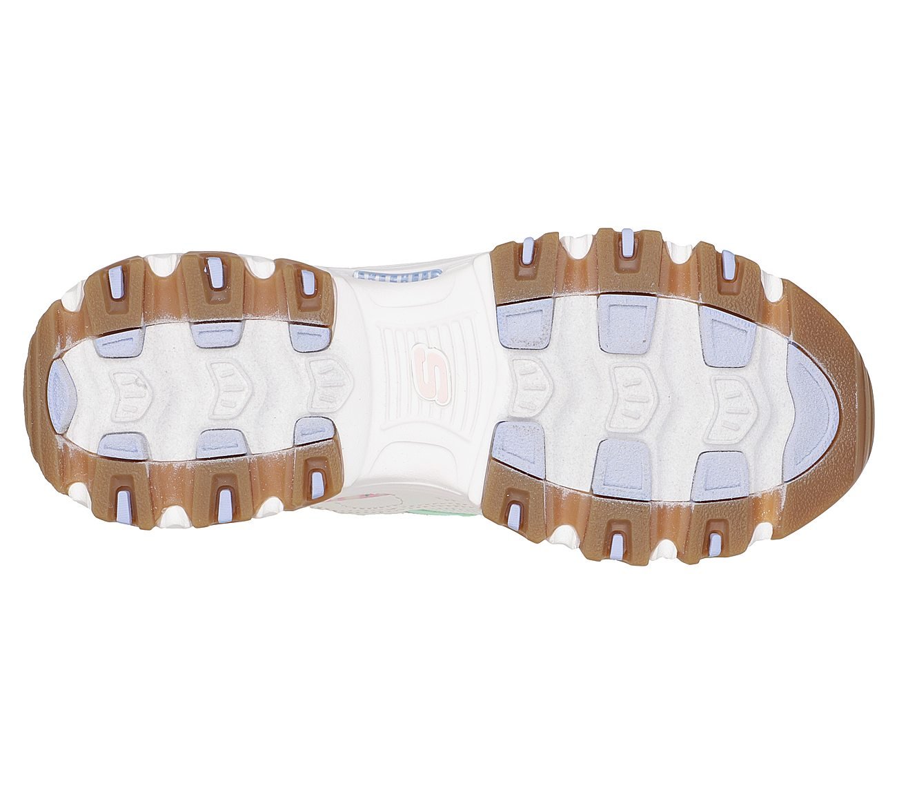 D'LITES-SWEET THINGS, NATURAL/MULTI Footwear Bottom View