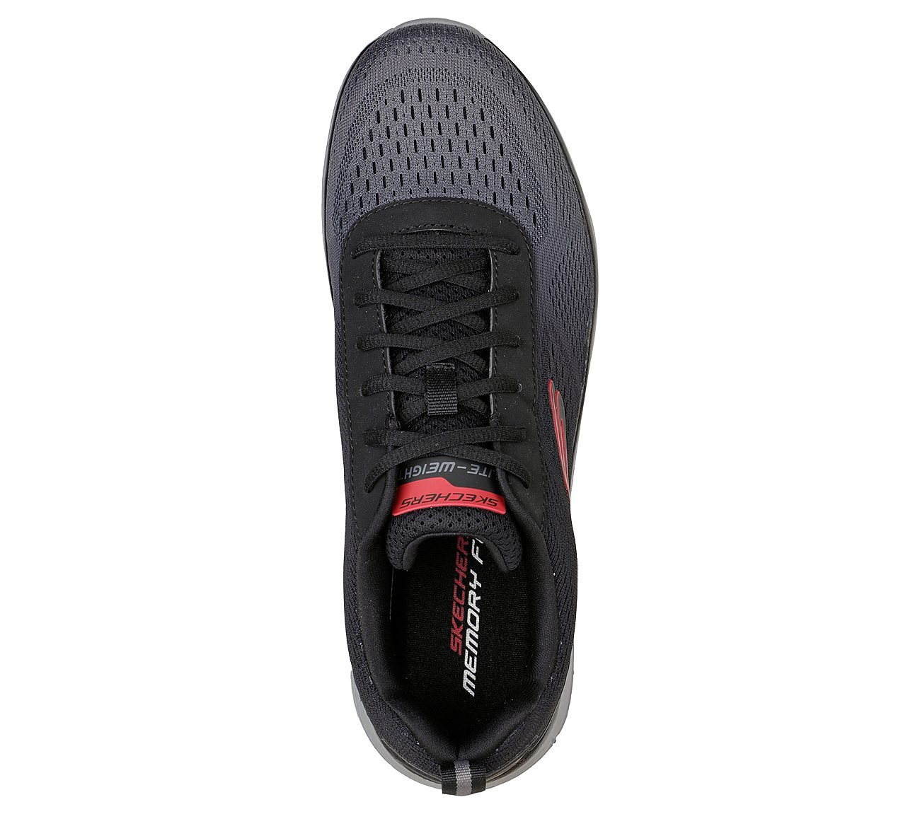 TRACK-RIPKENT, BLACK/CHARCOAL Footwear Top View