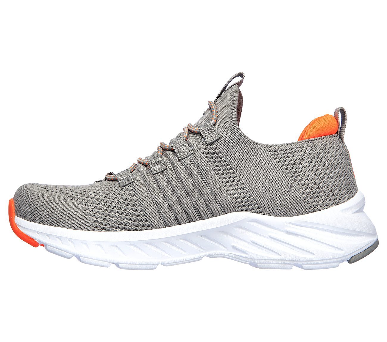 ELITE RUSH, GREY/ORANGE Footwear Left View