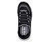 FLEX GLIDE, BLACK/CHARCOAL Footwear Top View