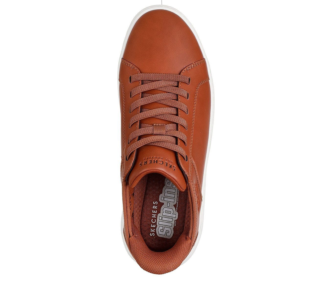 COURT BREAK - DOUBLE VENTED, COGNAC Footwear Top View