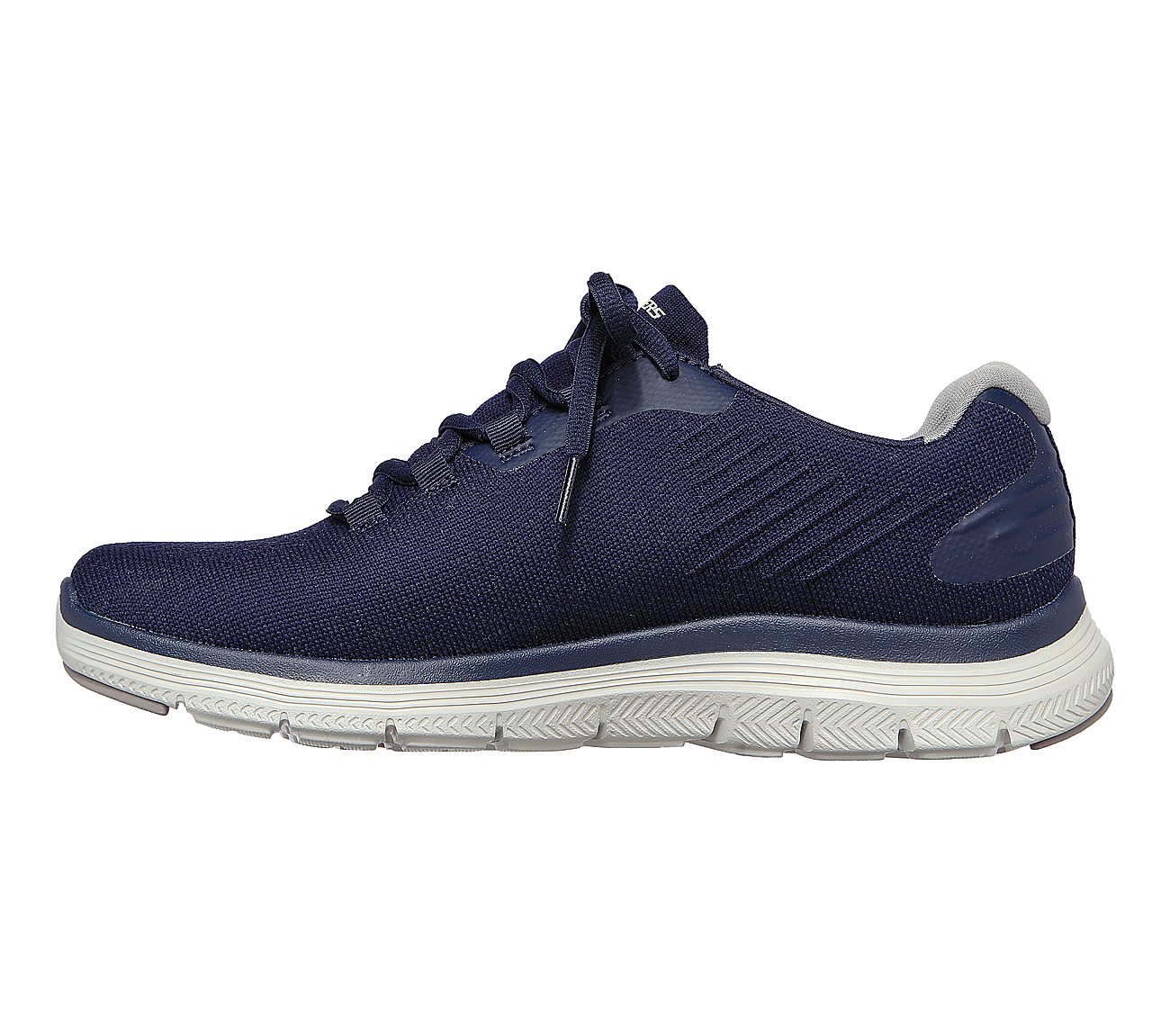 FLEX ADVANTAGE 4.0 - OVERTAKE, NAVY/CHARCOAL Footwear Left View