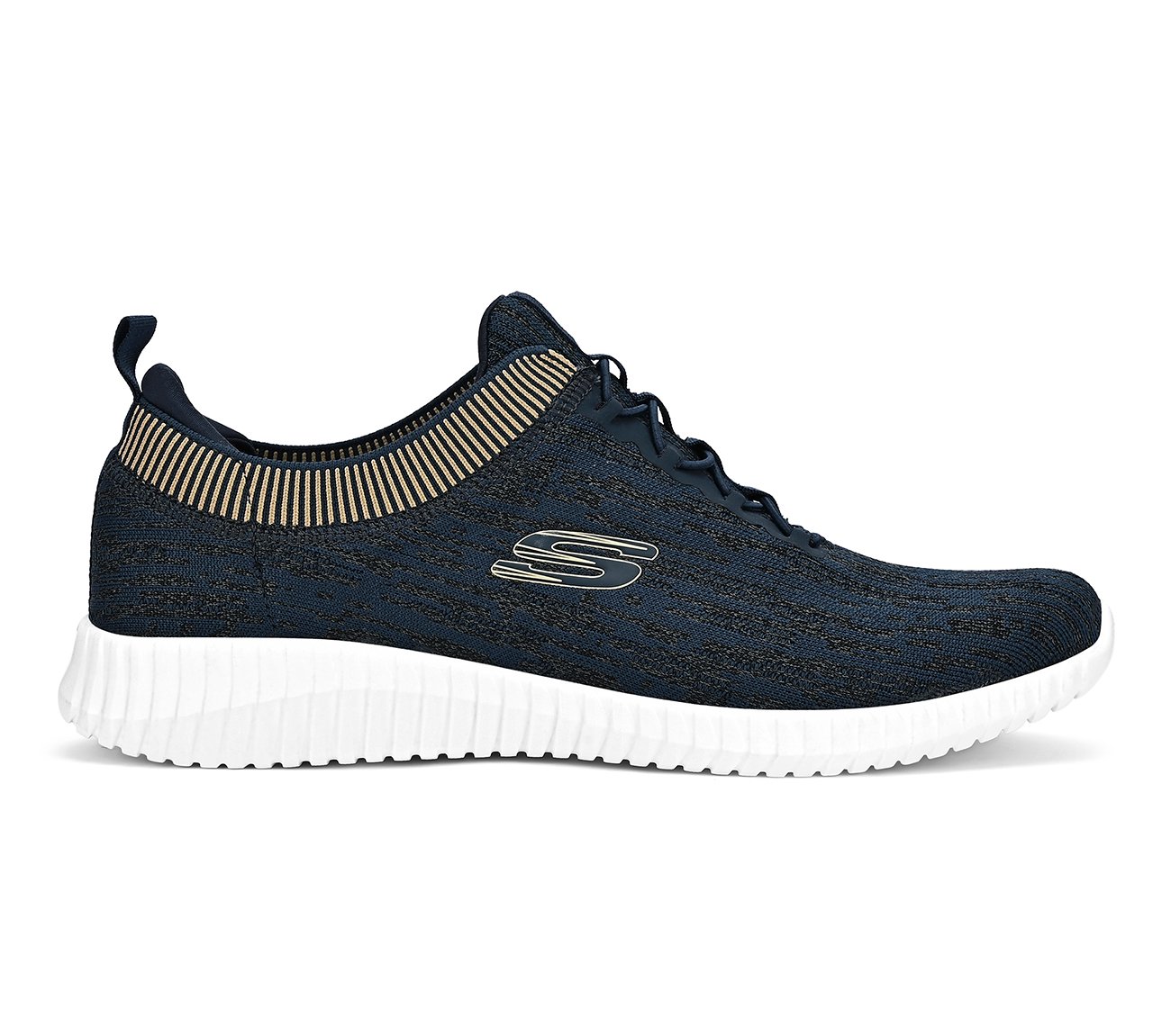 ULTRA FLEX, NAVY/YELLOW Footwear Lateral View