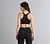 HIGH IMPACT SPORTS BRA, BLACK Apparels Left View