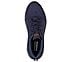 MAX CUSHIONING PREMIER -PERSP, NAVY/ORANGE Footwear Top View