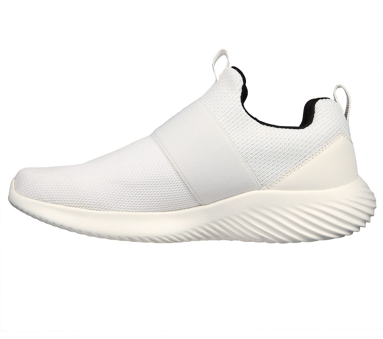 BOUNDER - INSHORE, WHITE BLACK Footwear Left View