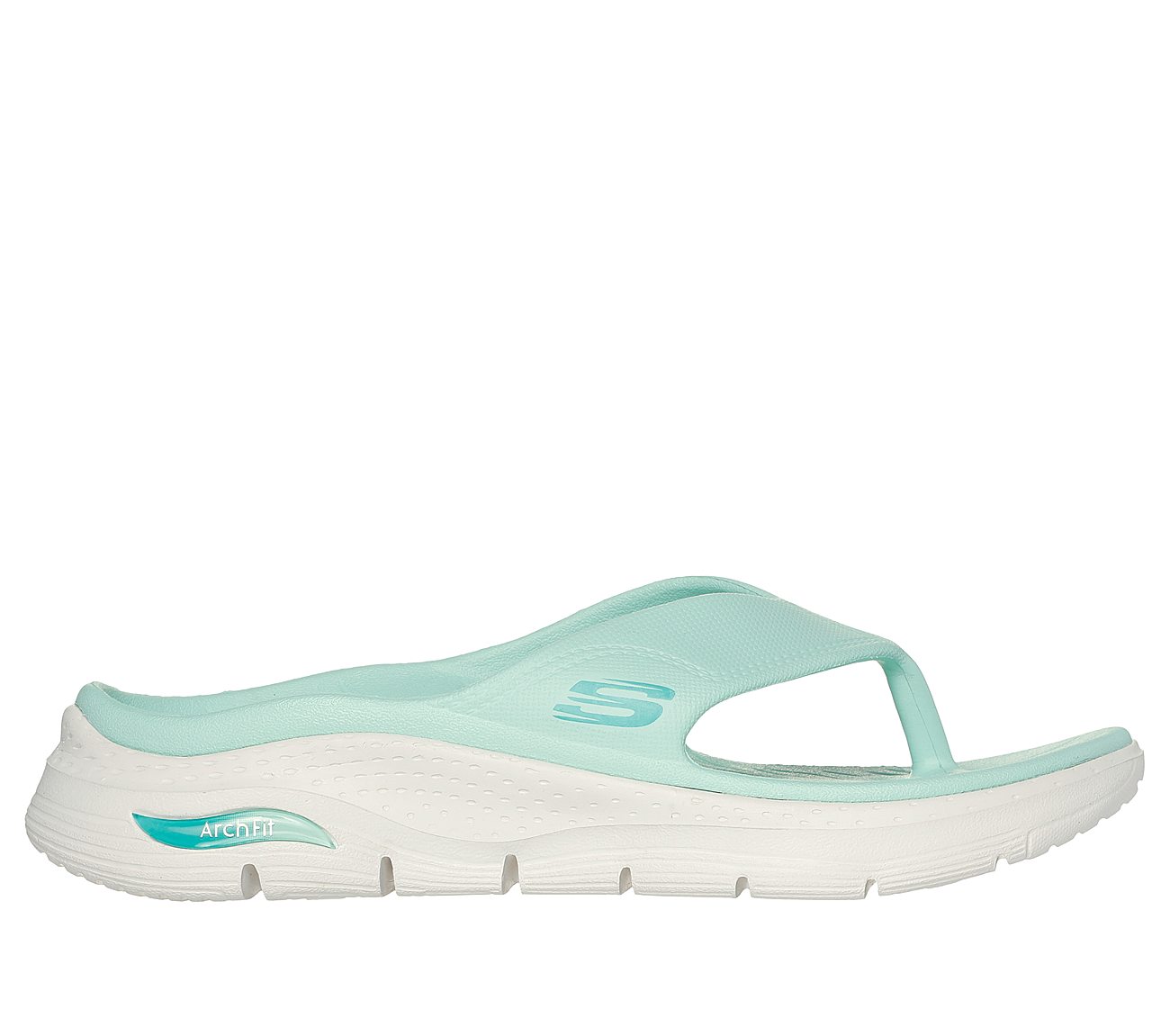 ARCH FIT FOAMIES - LIFESTYLE, MINT Footwear Lateral View