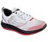 GO RUN PULSE -, WWHITE/BLACK/RED Footwear Top View