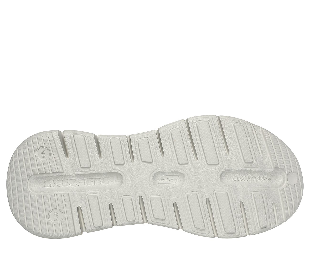 ARCH FIT GO FOAM 1, OFF WHITE Footwear Bottom View