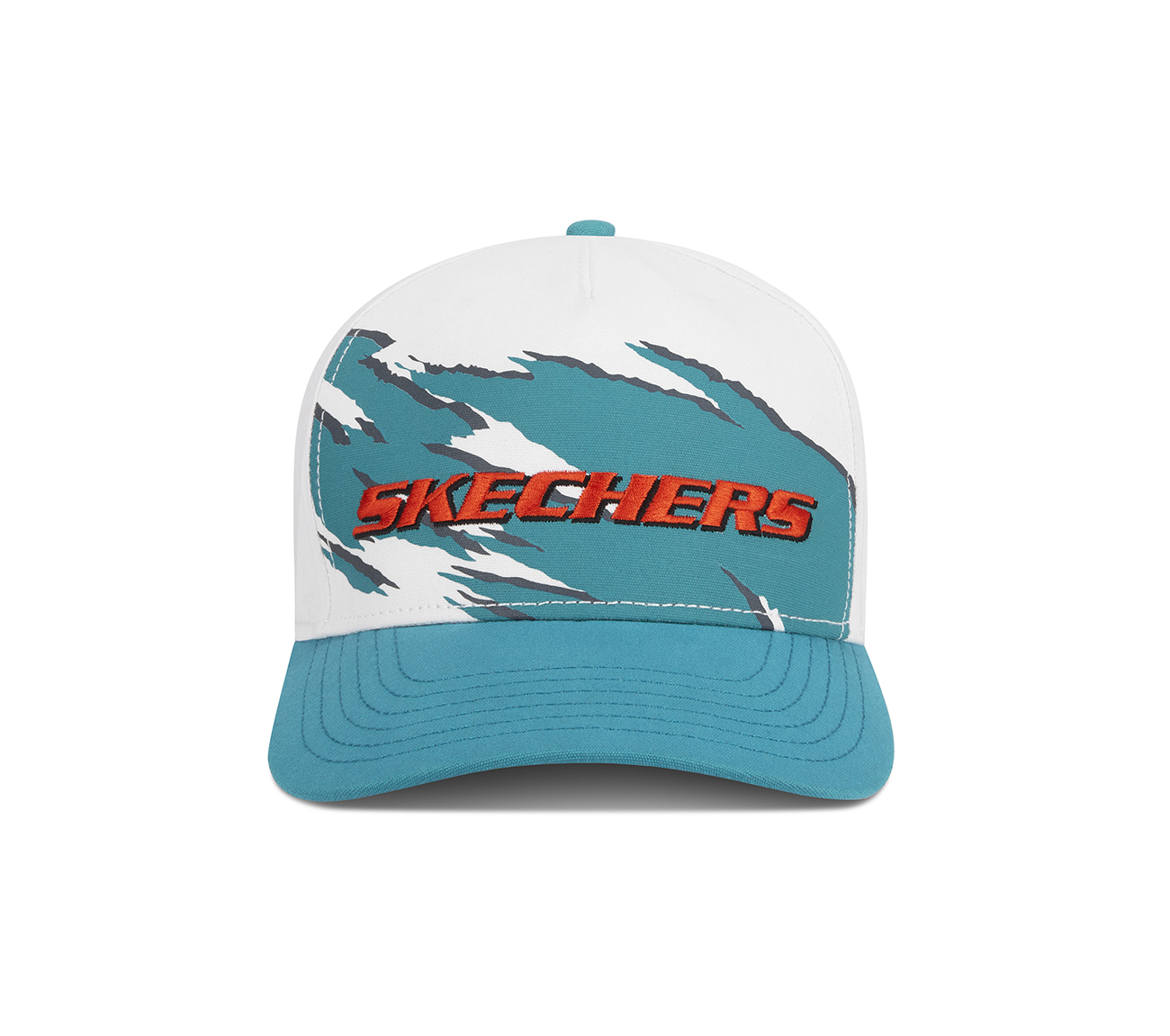 Crash Baseball Hat, TEAL/MULTI Accessories Lateral View