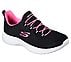 DYNAMIGHT, BLACK/HOT PINK Footwear Lateral View