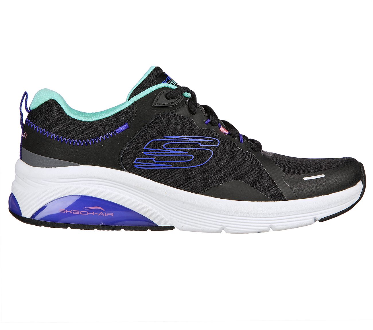SKECH-AIR EXTREME 2.0-NEW REM, BLACK/MULTI Footwear Right View
