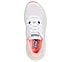MAX CUSHIONING GLIDE-STEP, WHITE/PINK