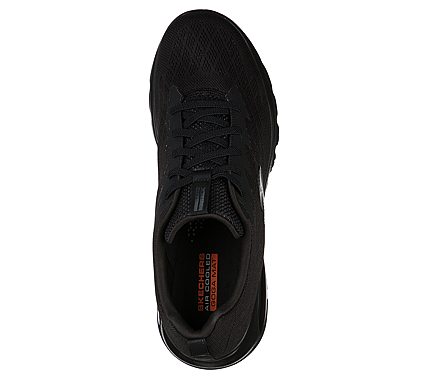 GO WALK AIR - NITRO, BBLACK Footwear Top View