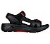 GO WALK ARCH FIT SANDAL-MISSI, BLACK/RED Footwear Right View