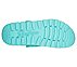 FOOTSTEPS - TRANSCEND, TURQUOISE Footwear Bottom View