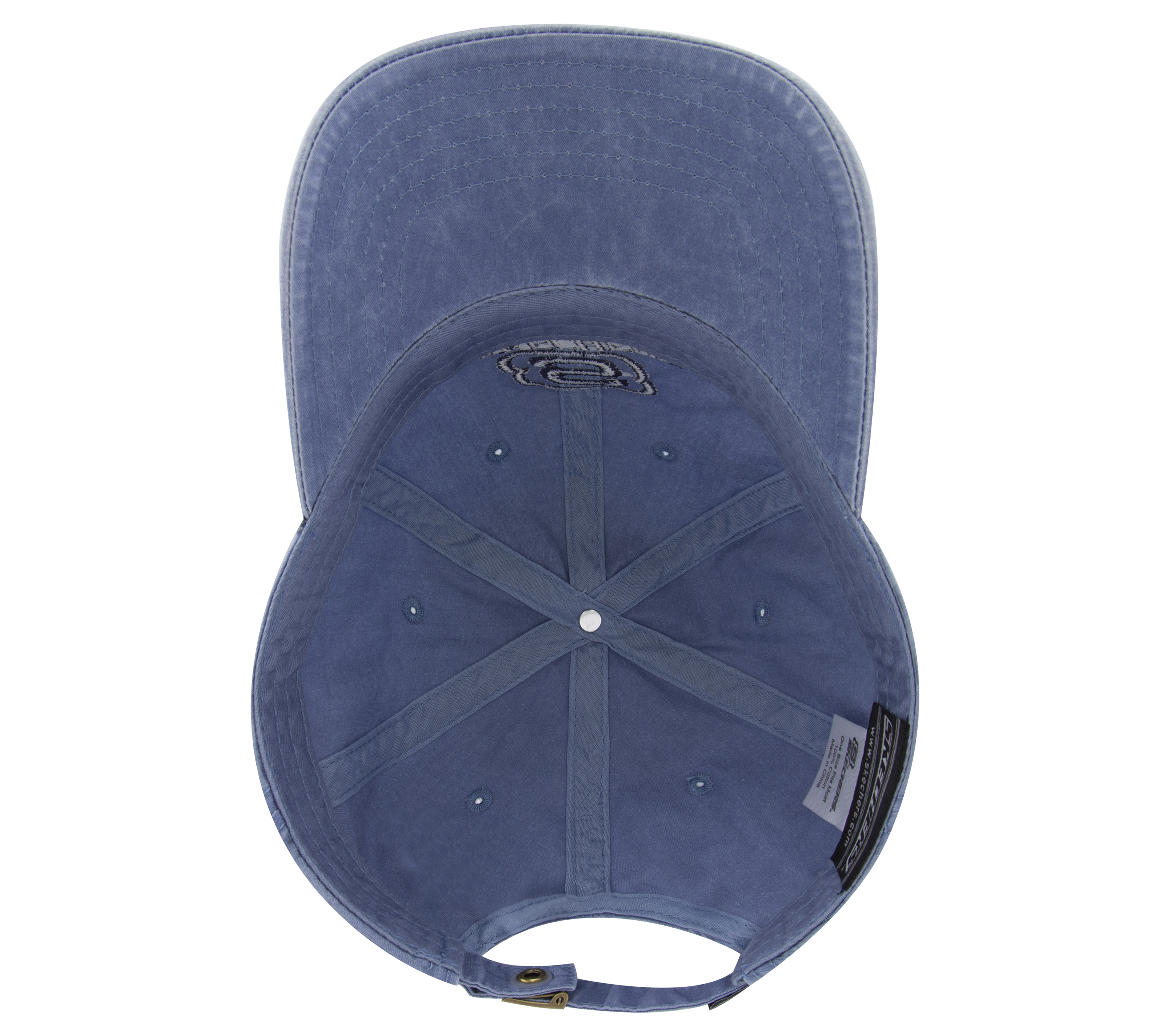 WASHED DAD HAT, BLUE Accessories Right View