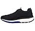 GO WALK WORKOUT WALKER-OUTPAC, BLACK/BLUE Footwear Left View