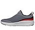 GO RUN ELEVATE - UPLIFT, GRAY/RED Footwear Left View
