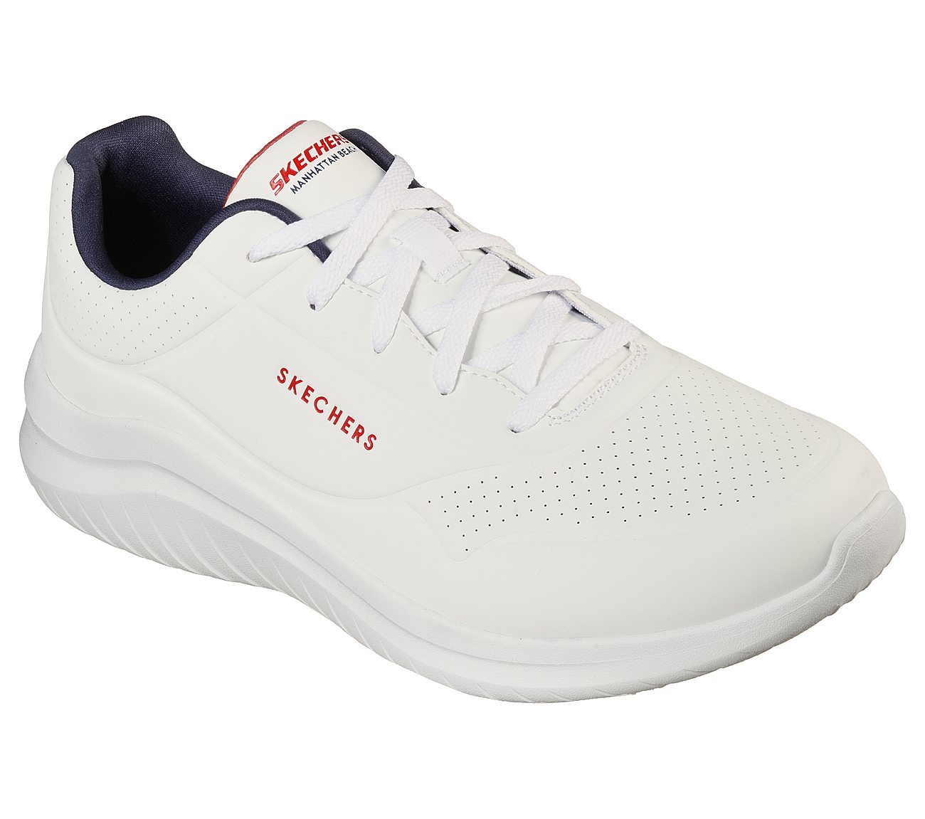 ULTRA FLEX 2, WHITE/NAVY/RED Footwear Right View