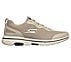 GO WALKS 5 SQUALL, TAUPE/NAVY Footwear Lateral View