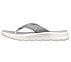 GO WALK FLEX SANDAL - SUNLIT, GRAY Footwear Left View