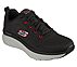 D'LUX WALKER - MEERNO, BLACK/RED Footwear Right View