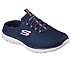 SUMMITS - SWIFT STEP, NAVY/HOT PINK Footwear Right View