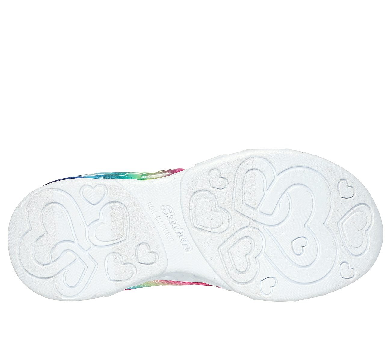 INFINITE HEART LIGHTS - ETERN, PINK/MULTI Footwear Bottom View