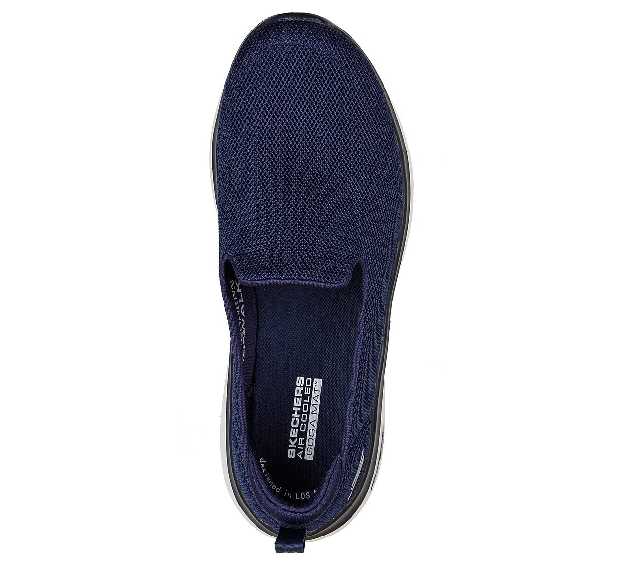 Skechers Navy/White Go Walk Hyper Burst Extreme O Womens Slip On Shoes ...