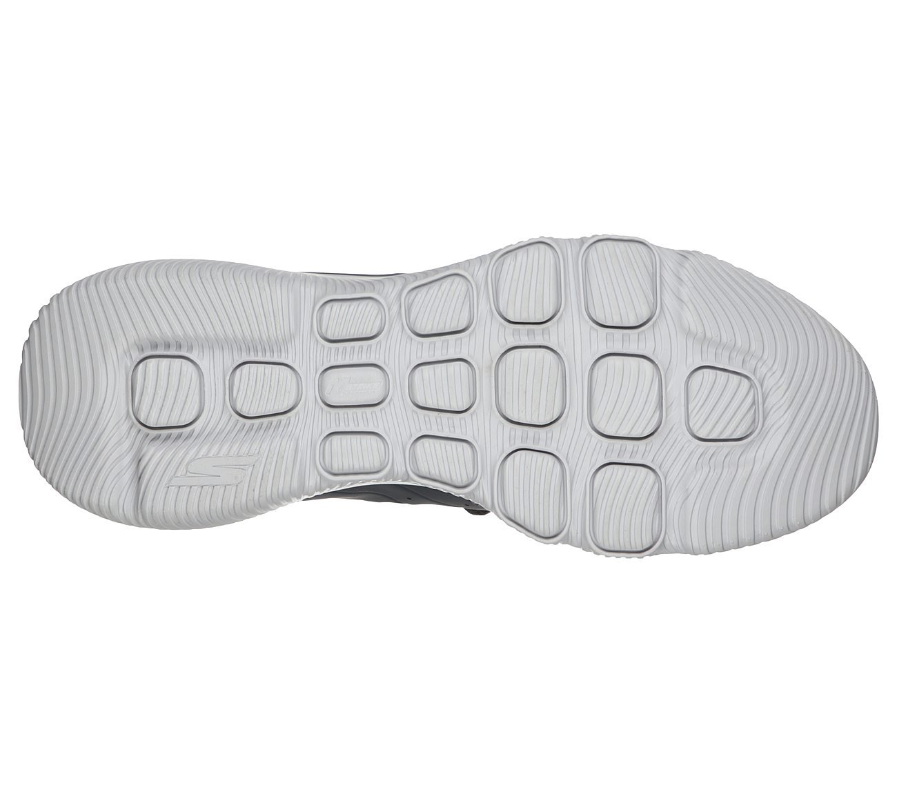 GO RUN FOCUS-LIMIT, CHARCOAL/ORANGE Footwear Bottom View