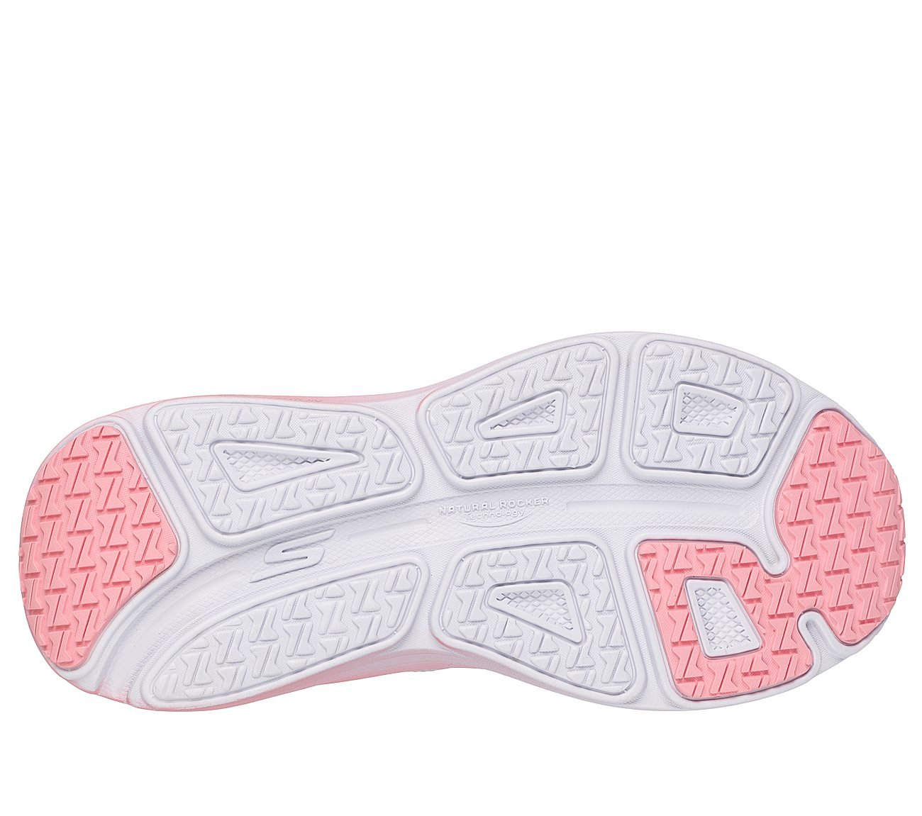MAX CUSHIONING ENDEAVOUR - HA, GREY/PINK Footwear Bottom View